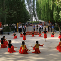 记杭州市笕桥花园小学赴新疆阿克苏结对暨学习活动_0