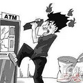 ����һ�����˵�ATM����ȡ��� ����ATM���ں��ֽ��50����Ԫ