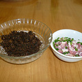 偶也学会做霉干菜饼了_0