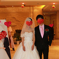 低价转让九成新结婚红婚纱白婚纱敬酒礼服伴娘服婚鞋出售出租_4