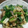 ［半僧淡淡吃］鳗鱼鲞炒蒜苗_2
