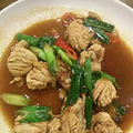 ［半僧淡淡吃］鳗鱼鲞炒蒜苗_5