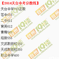 2015天台中考录取分数线 天台普通高中最低录取分数线是多少