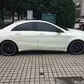 【街拍第七期】19楼办公室旁边 奔驰CLA 45 AMG，车牌浙J5555E_0
