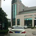 【街拍第七期】19楼办公室旁边 奔驰CLA 45 AMG，车牌浙J5555E_1