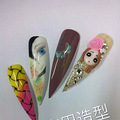 温岭市学美甲哪里好美甲培训唯一可考美甲国际证书学校_4