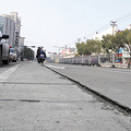 临海柏叶路有段路面高低不平  “放倒”不少电动车