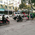 椒江中医院红绿灯这里，五菱，你太调皮了_2