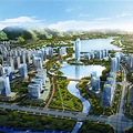 路桥“双引擎”助推飞龙湖生态区建设