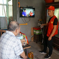 黄岩义工为居家安养孤寡老人庆祝生日_3