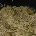 【家常菜随手拍15】板栗猪肉饭_0