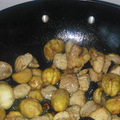 【家常菜随手拍15】板栗猪肉饭_3