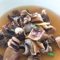 葱肉饼、墨鱼干炖筒骨_2