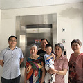 椒江老小区首台电梯“初体验”：快得猛，静得很！_0