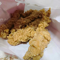 #KFC新品试吃#没有面包生菜的培根鸡腿重磅肉霸堡_0