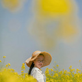 清风徐来，油菜花开_2