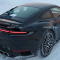 新款保时捷911 Turbo谍照曝光，外观更激进！_0