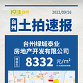【土拍直击】楼面8332！黄岩方山下未来社区旁地块2.52亿成交_1