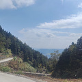 秋日骑驴在临海涌泉兰田与溪口西坑之间的酸脚岩古道之上_0