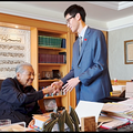 赠“龙凤呈祥” ！玉环小伙走进马来西亚总理府_0