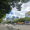 河西未来社区部分楼外墙已经开始挂铝板_0