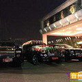 豪车云集 实拍超猛给力小城婚车队_5