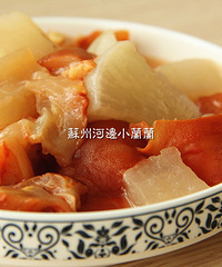 【兰兰美厨】白萝卜炖牛蹄筋