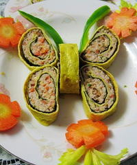 小粉丝海苔多肉卷
