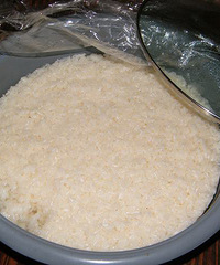 芝麻哥哥私房菜:大家的醪糟做好没?我第二盆吃完第三盆都来了哦