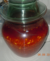 辣椒酱,不爱辣的迦密爹年年催我做辣椒酱,方便卫生又好吃