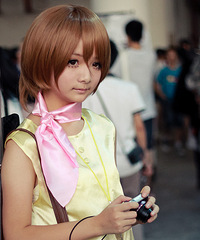 喜欢动漫的亲看过来了,漫展CT6萌妹COSPLAY【很多很多P】