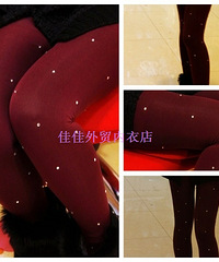 【直邮团】质量超好的亮钻袜子(天鹅绒、加绒、貂毛、竹炭袜等)
