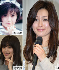 酒井法子41岁了,她是天山童姥啊?怎么看起还像16岁!
