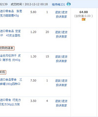 【零食】第一次在网上买这些零食来吃...激动了哈...发个帖记录下