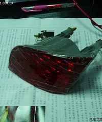 DIY雨燕双雾灯作业,图片视频样样都有。