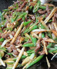 你是我的菜——————随心操作的仔姜牛肉丝