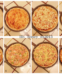 在家自己做火腿PIZZA,初级简洁版。。。。