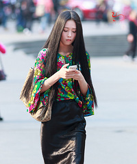 【凤凰涅槃】时尚街拍--颜如玉