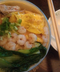 饿了,平时从来不做饭的人·今天自己下面了·