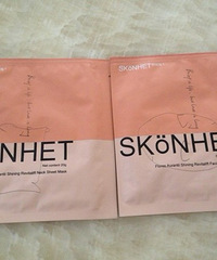 Skonhet 时间海橙花舒缓活颜面膜颈膜试用报告~