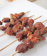 烤羊肉串——新疆的味道
