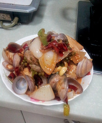 涨死我了,我和老公的海鲜大餐~