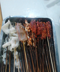 来发一家超级好吃的串串···