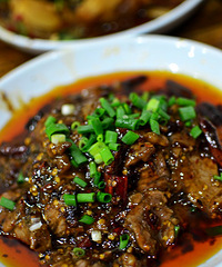 在南山九九牛肉馆过生日,哈哈哈,安逸