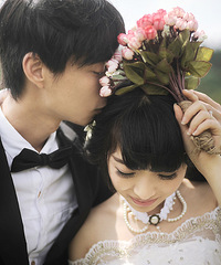 【生命中最美丽的一天】女摄影师DIY文艺复古婚礼自拍婚纱