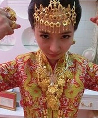 购物狂的土豪美女!炫出你的“土豪金”饰品,求闪瞎我的眼吧!