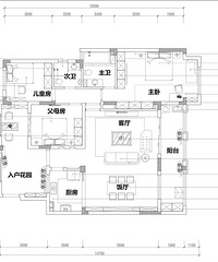 户型结构改造及设计图