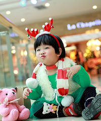 韩范儿的圣诞街拍,merry christmas!