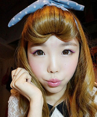甜美宅男女神萝莉妆!!年会这么化,超级美!