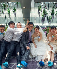水晶般的蓝白婚礼,钢琴键上这是属于你的专属恋曲